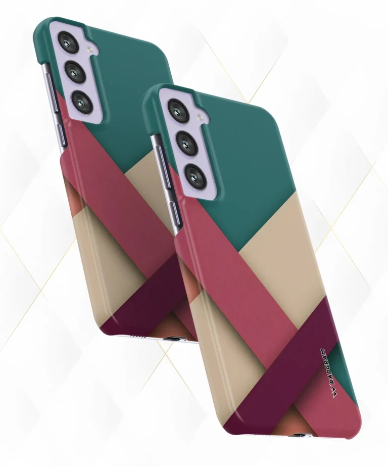 Magenta Strips Hard Case