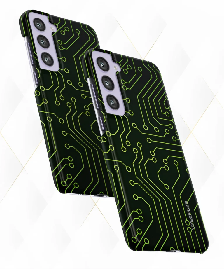 Neon Circuit Hard Case