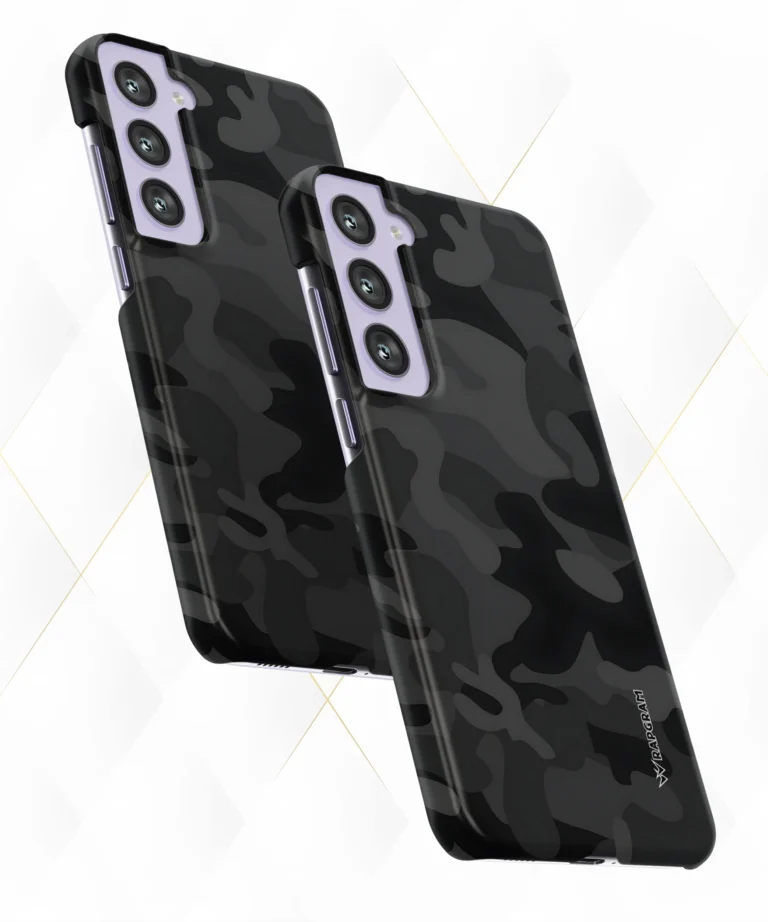 Black Camou Hard Case