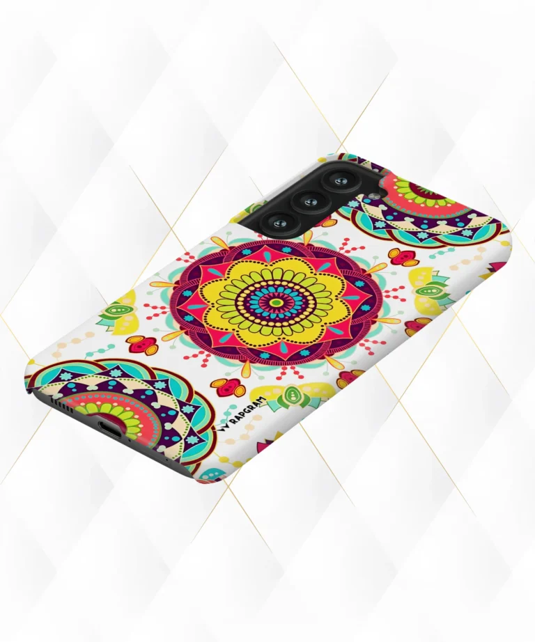 Round Rangoli Hard Case