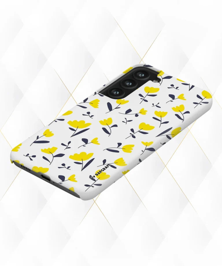 Yellow Flower Hard Case