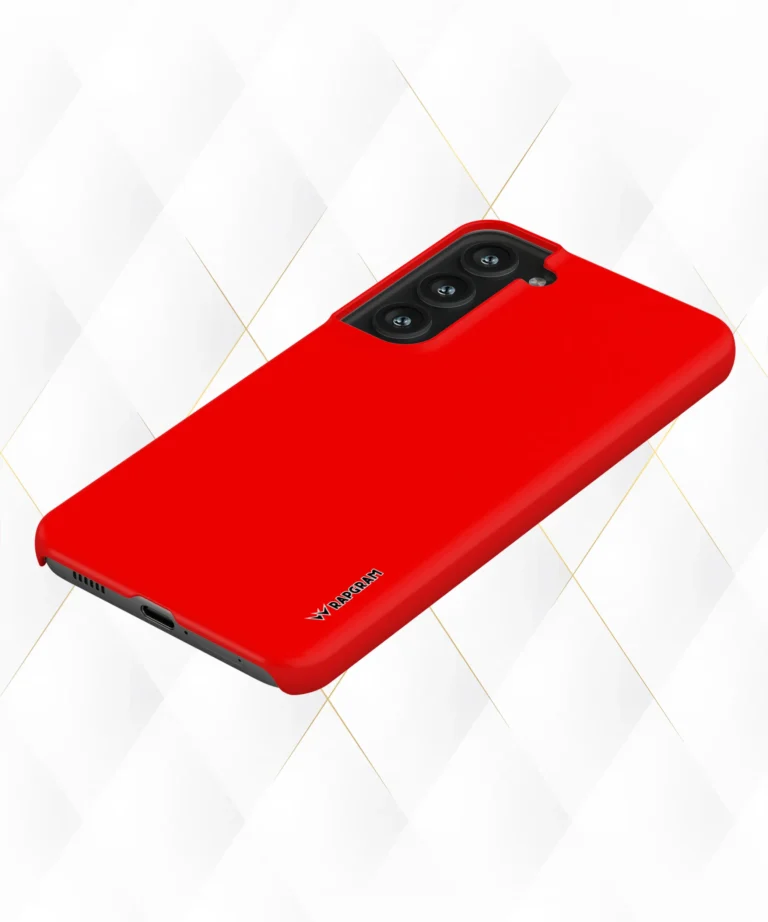 Red Sharp Hard Case