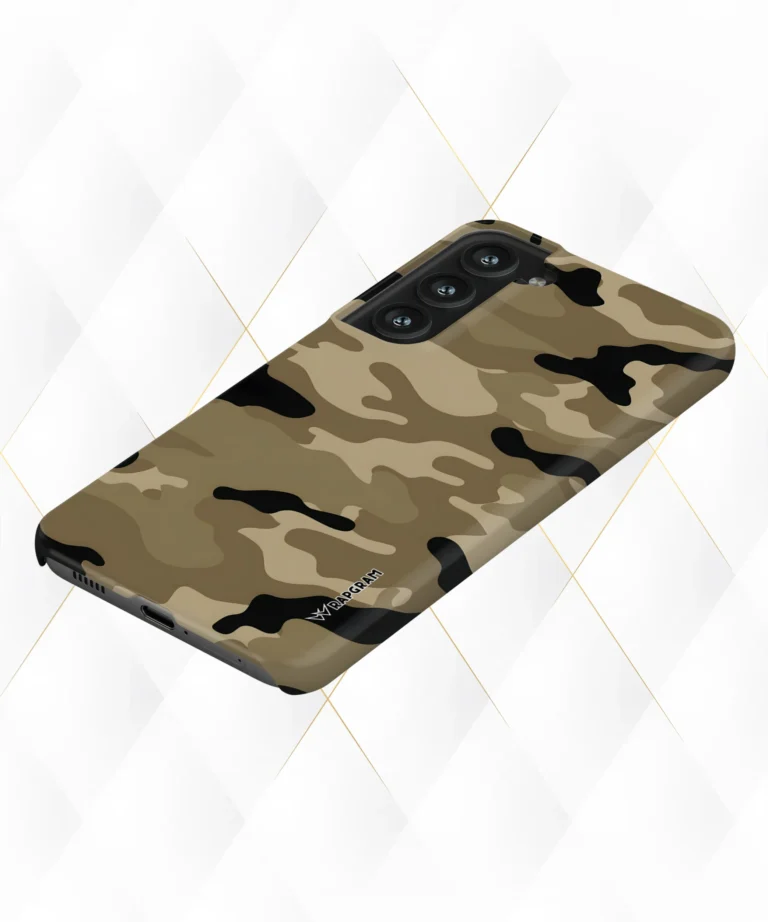 Military Camou Hard Case