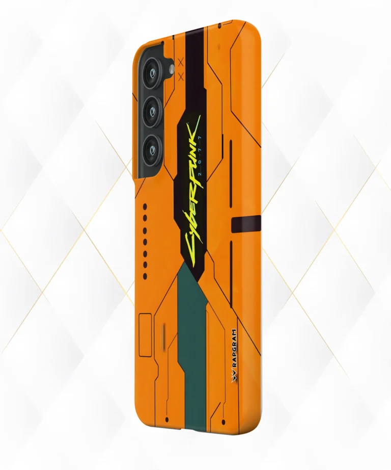 Cyberpunk Orange Hard Case