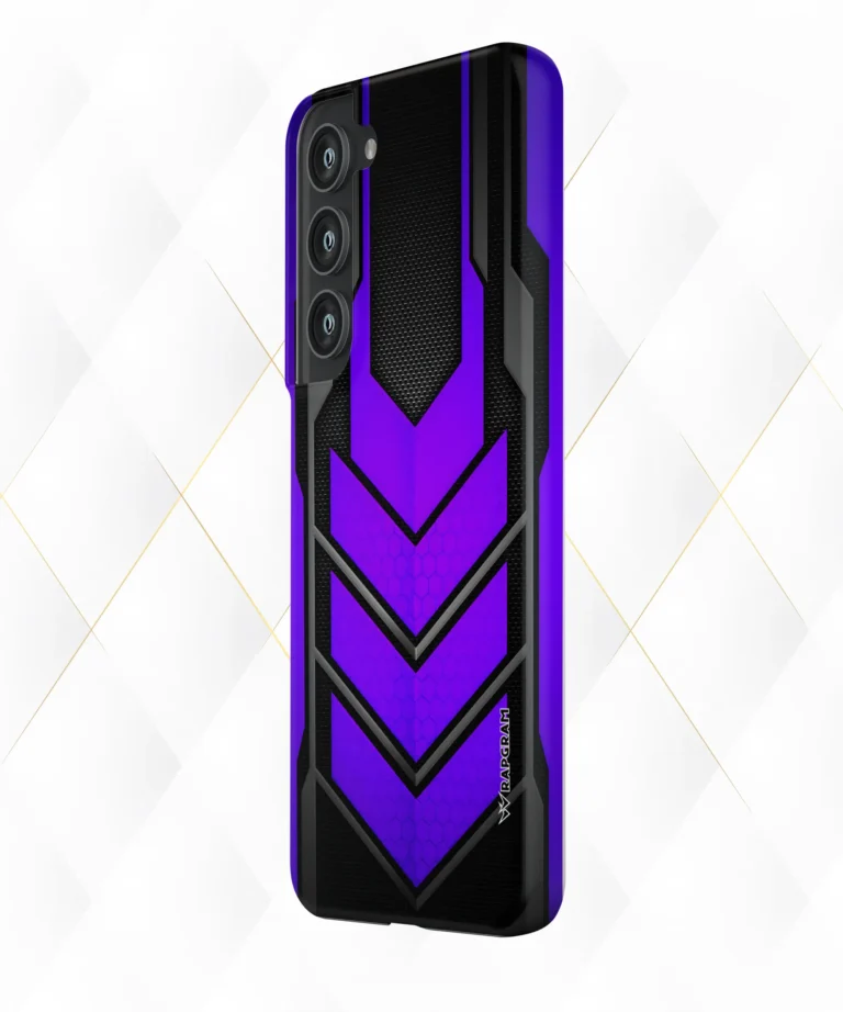 Purple Arrow Hard Case