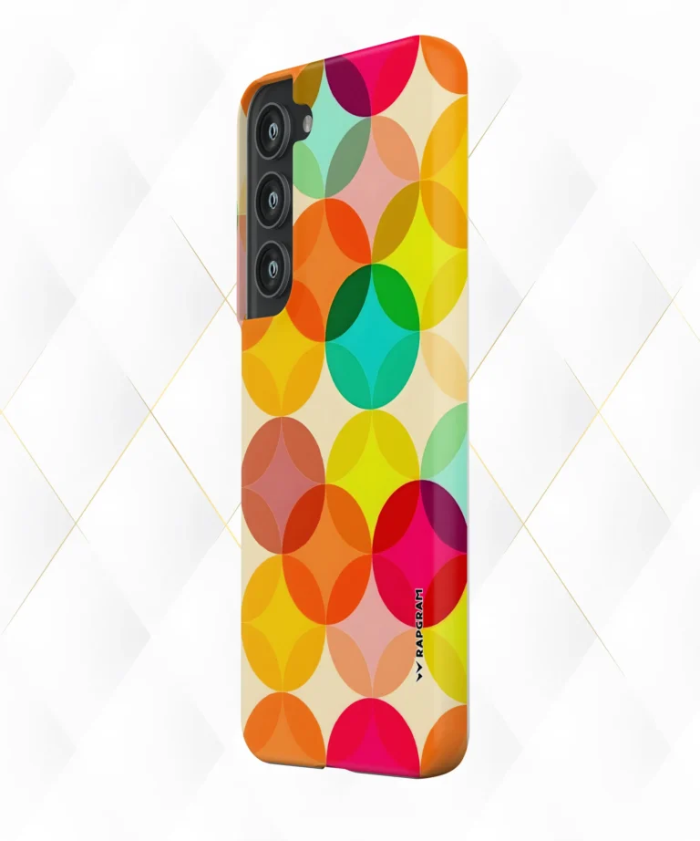 Colored Bubbles Hard Case