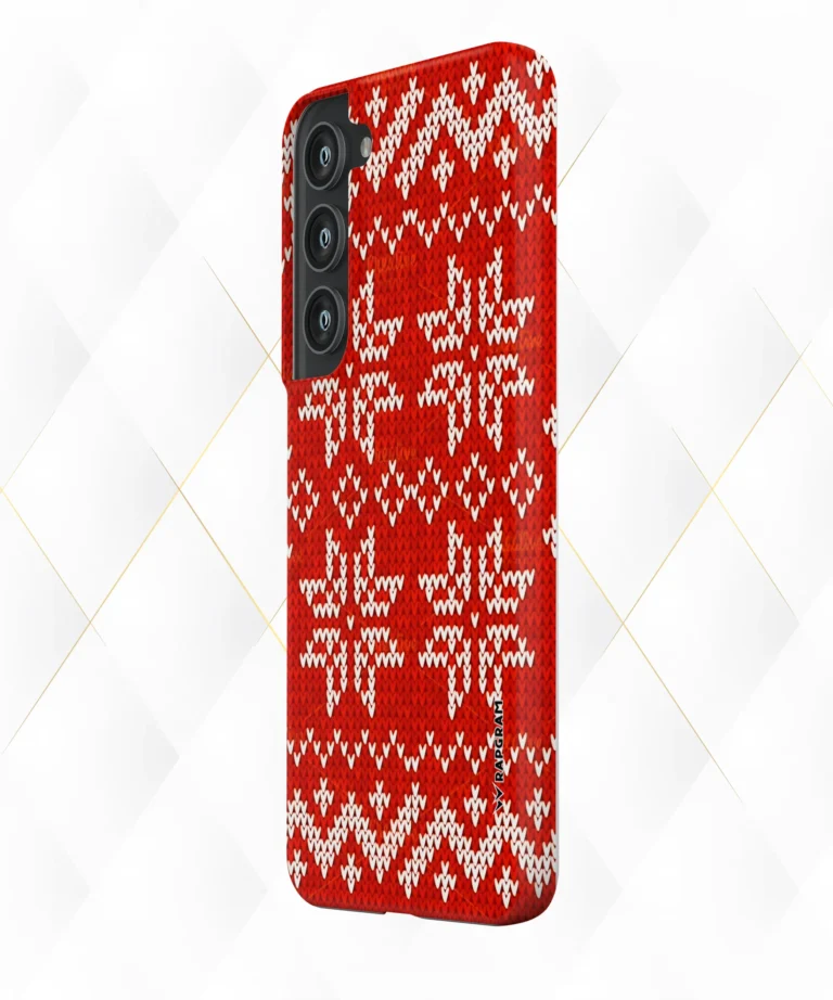 Red Knit Hard Case