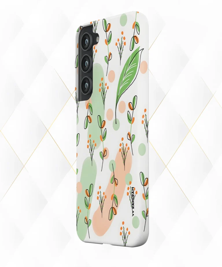 Green Petals Hard Case