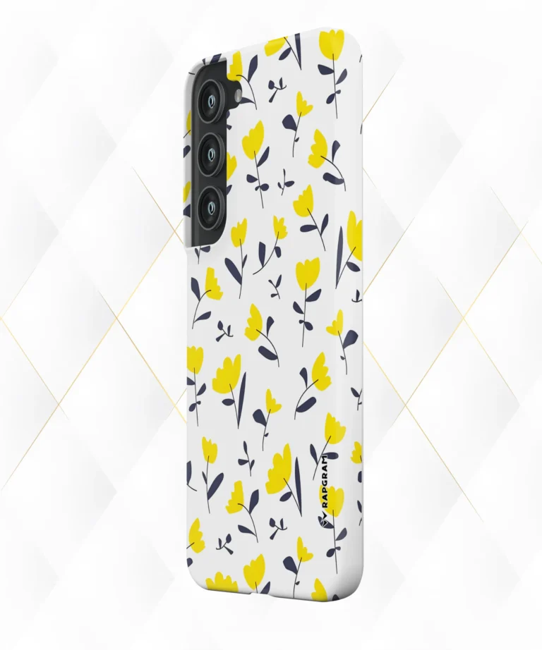 Yellow Flower Hard Case