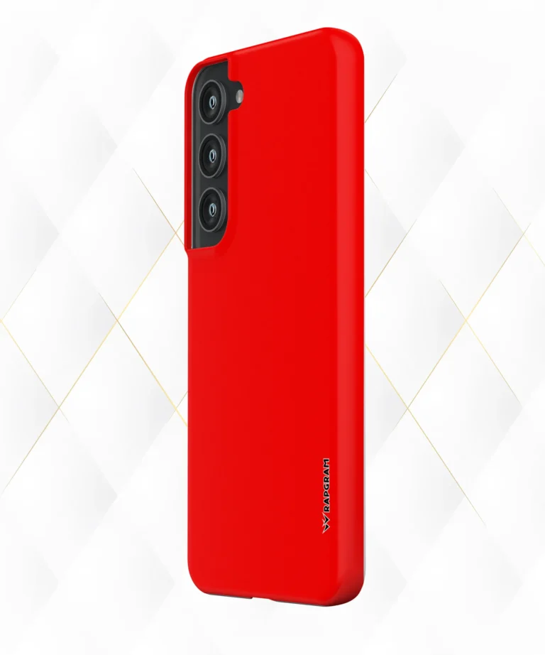 Red Sharp Hard Case