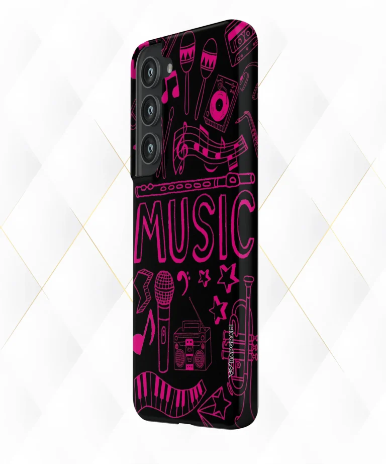 Pink Music Hard Case