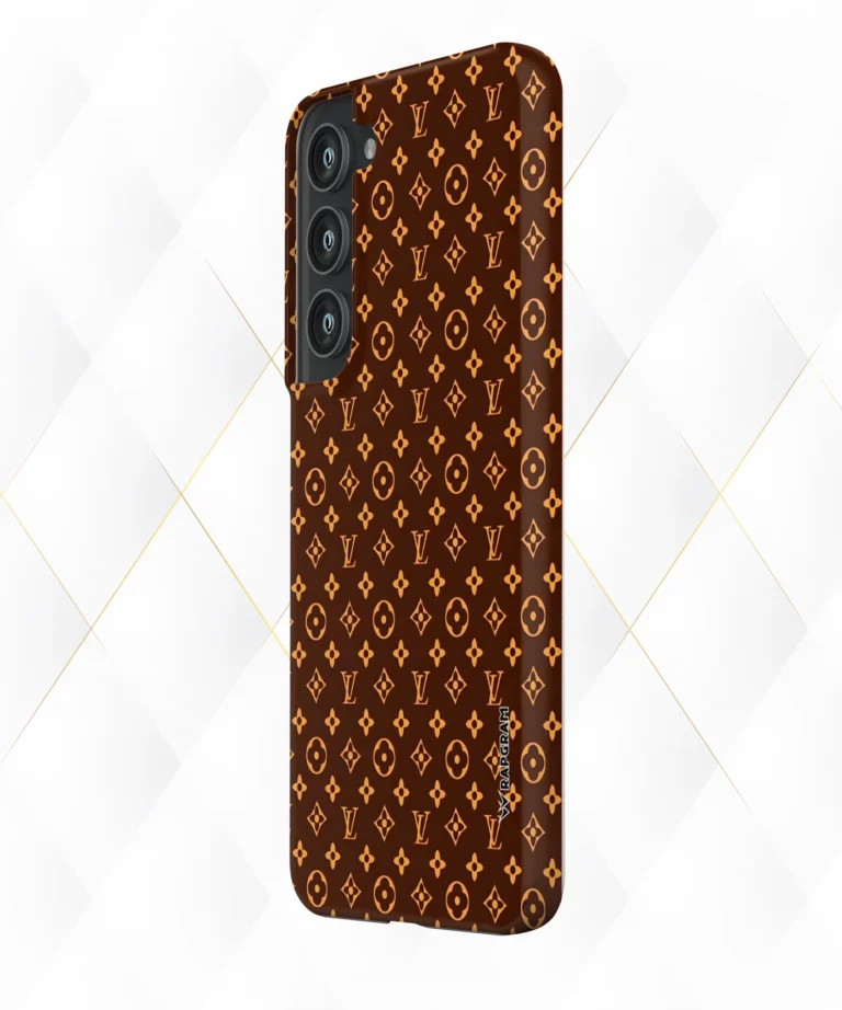 LV Brown Hard Case