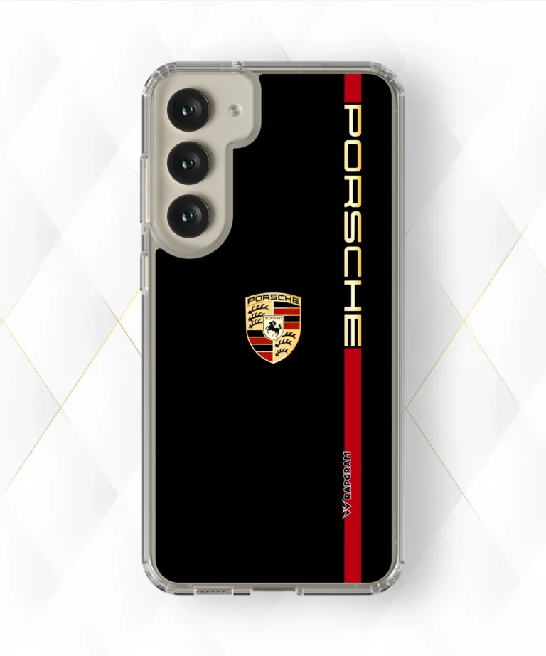 Porche Gold Silicone Case