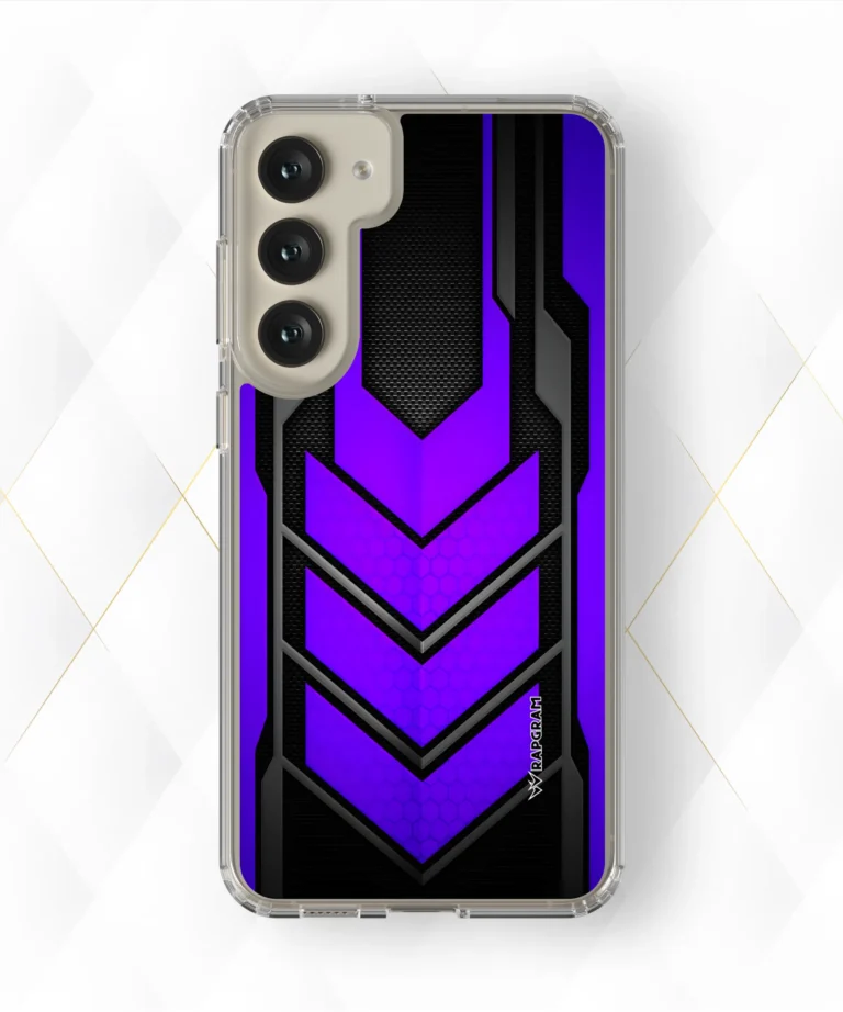 Purple Arrow Silicone Case