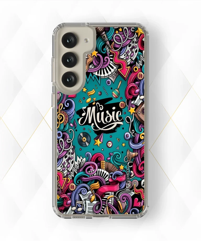 3D music Silicone Case
