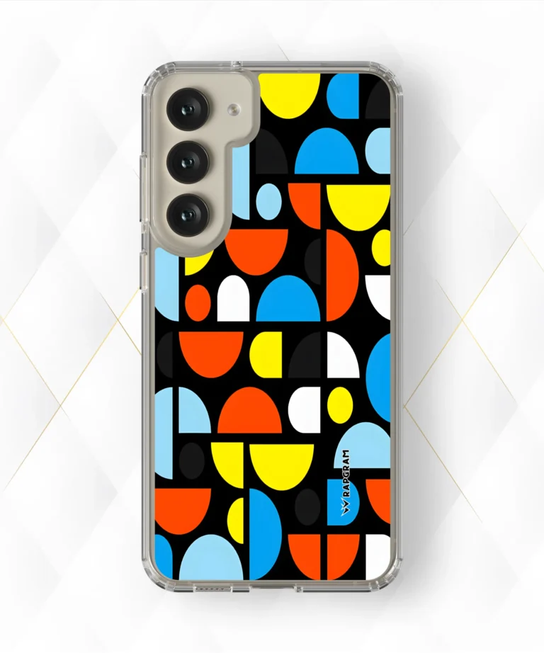 Color Shapes Silicone Case