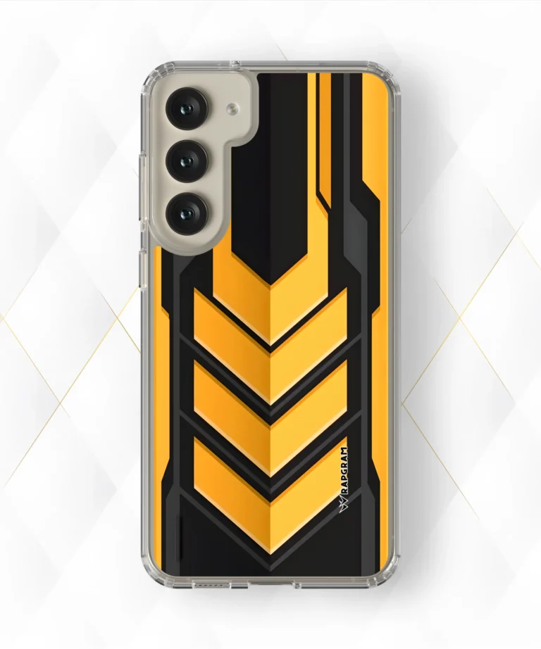 Yellow Arrow Silicone Case