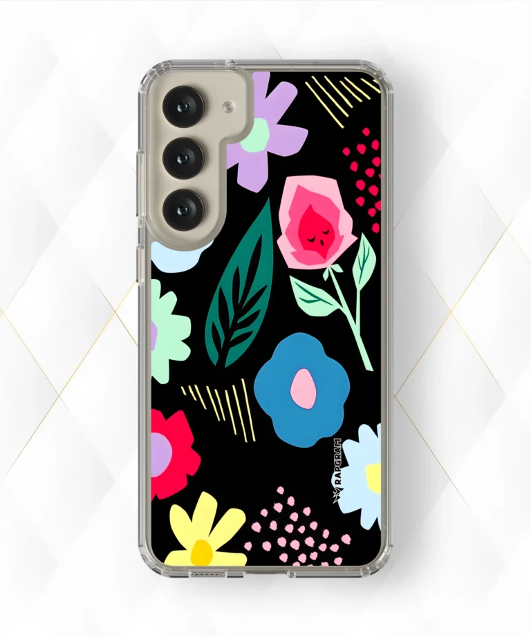 Flowers Art Silicone Case