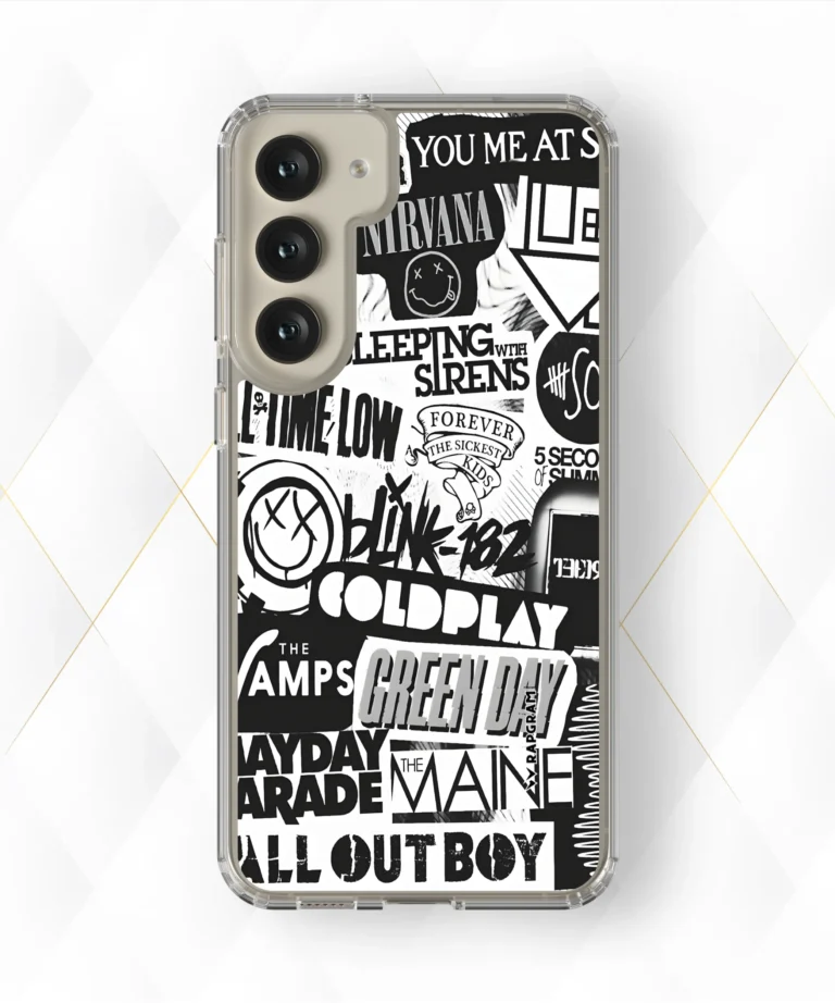 Music Bands Silicone Case