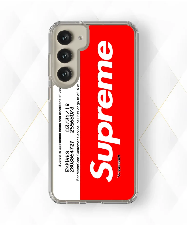 Supreme Silicone Case