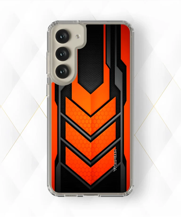 Orange Armour Silicone Case