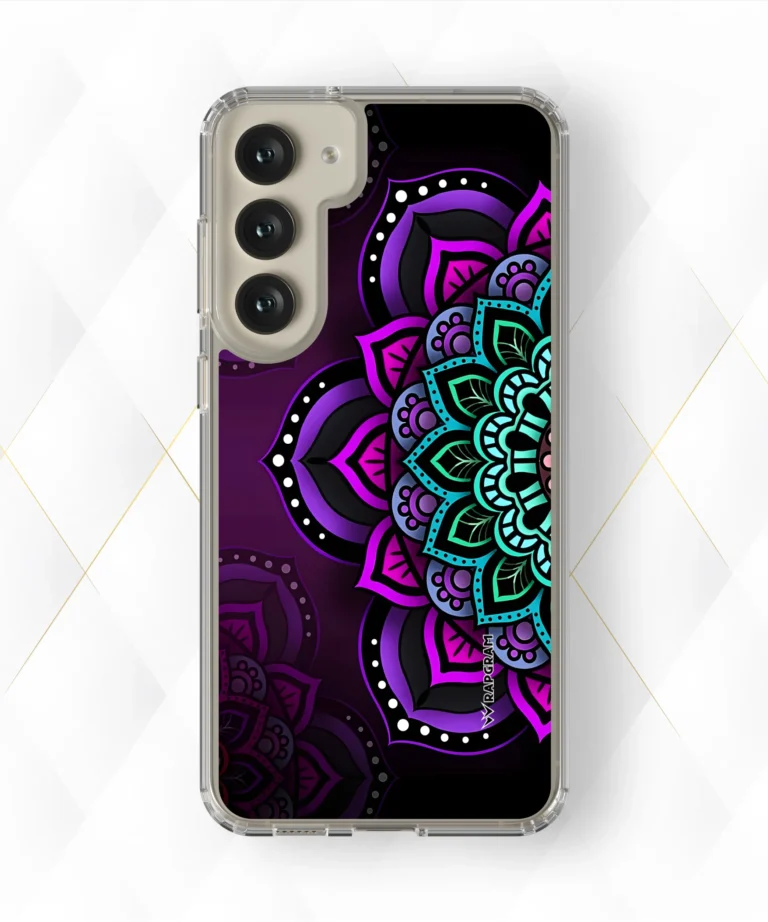 Purple Mandala Silicone Case