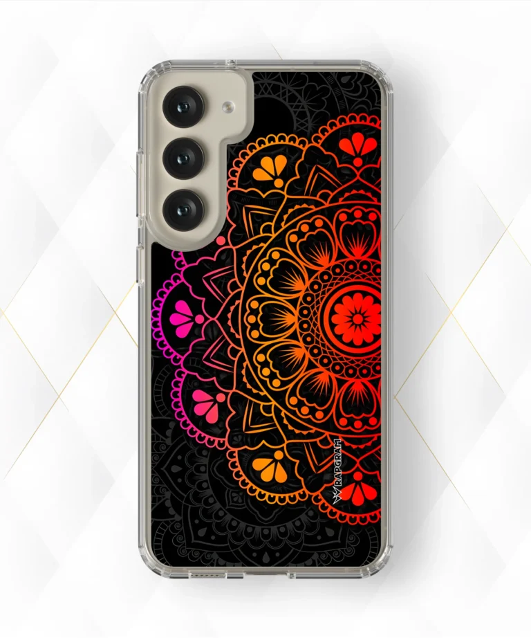 Colored Mandala Silicone Case