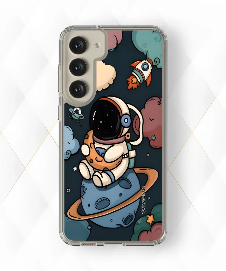 Space Moon Silicone Case