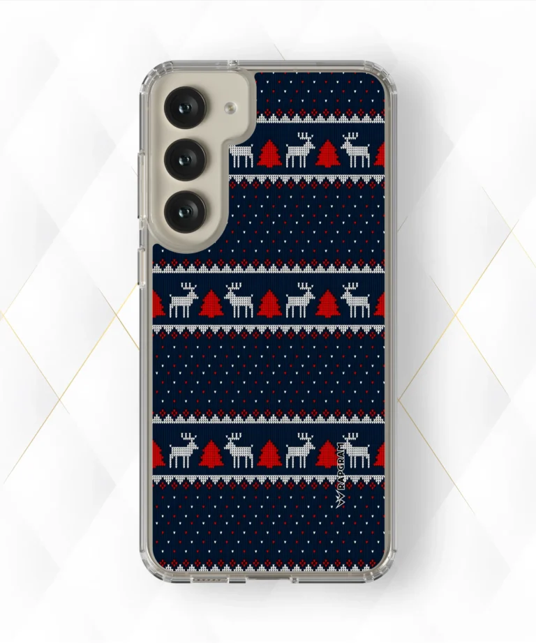 Raindeer Knit Silicone Case