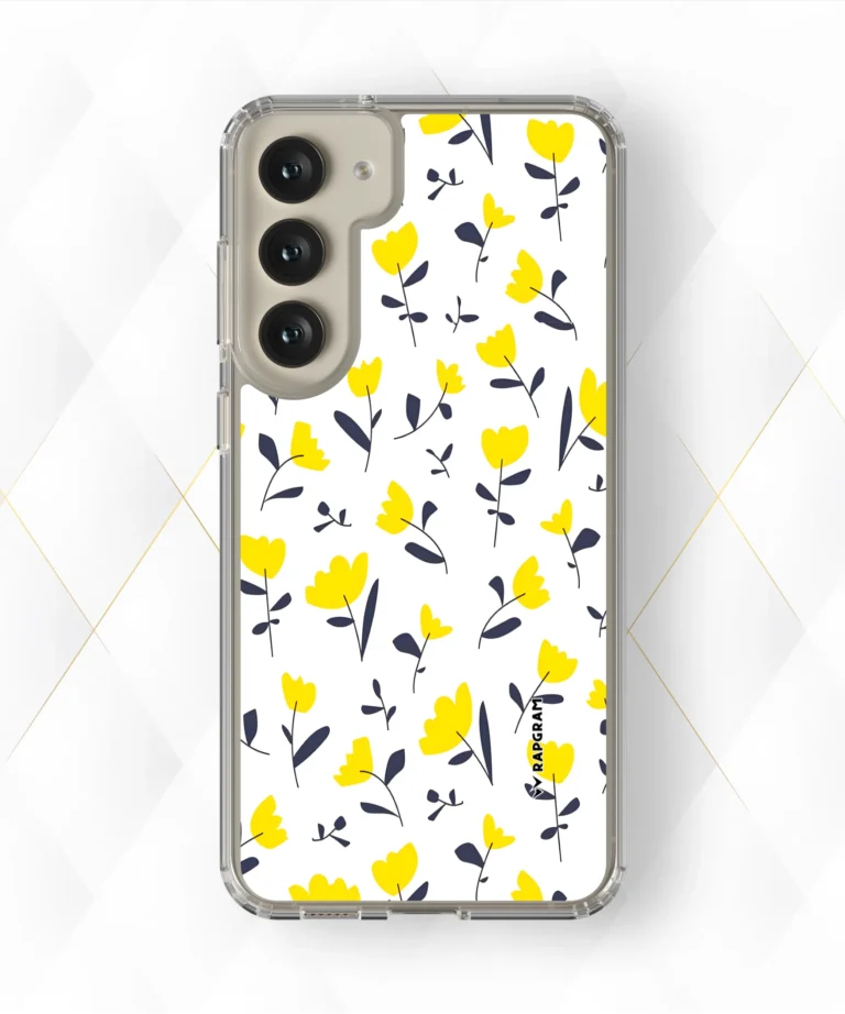 Yellow Flower Silicone Case