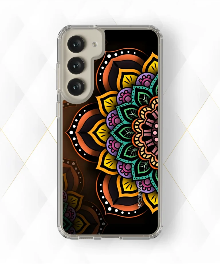 Brown Mandala Silicone Case