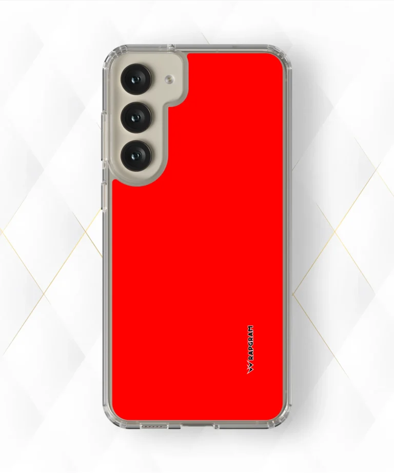 Red Sharp Silicone Case