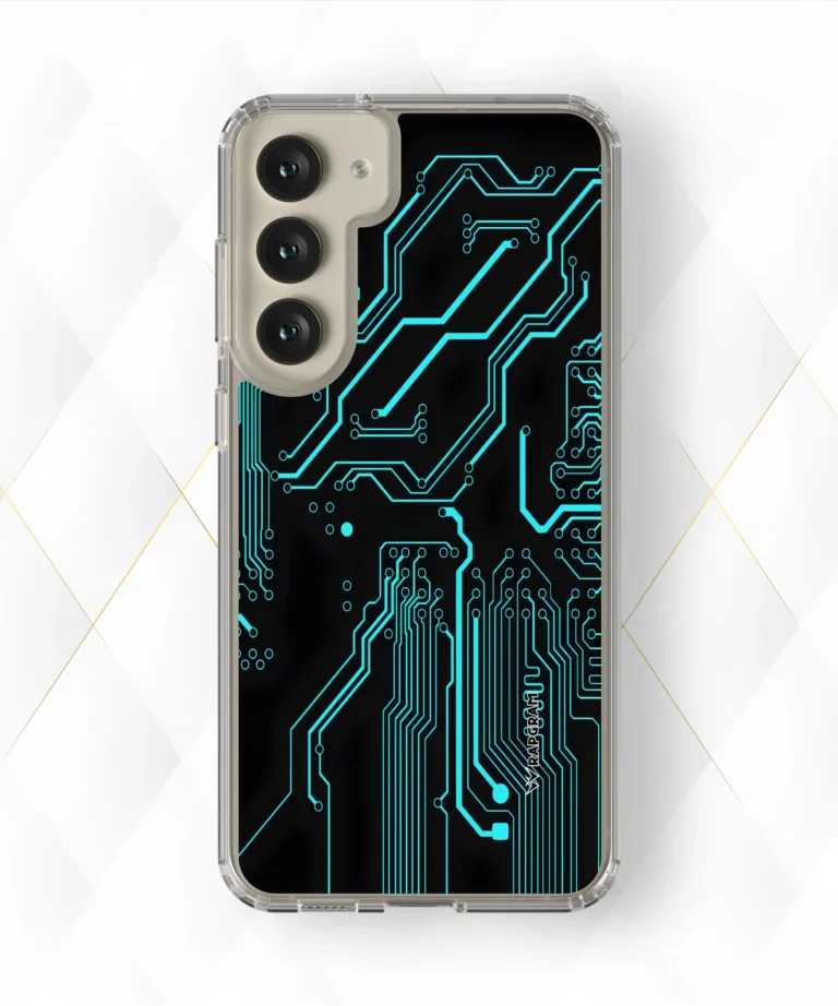 Green Circuit Silicone Case