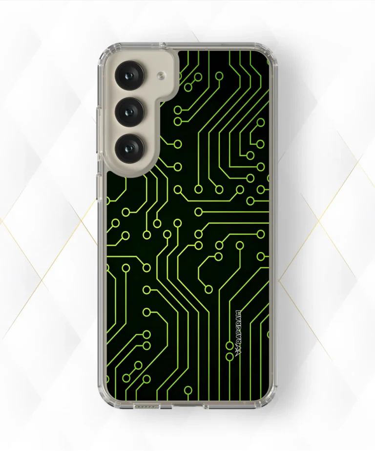 Neon Circuit Silicone Case