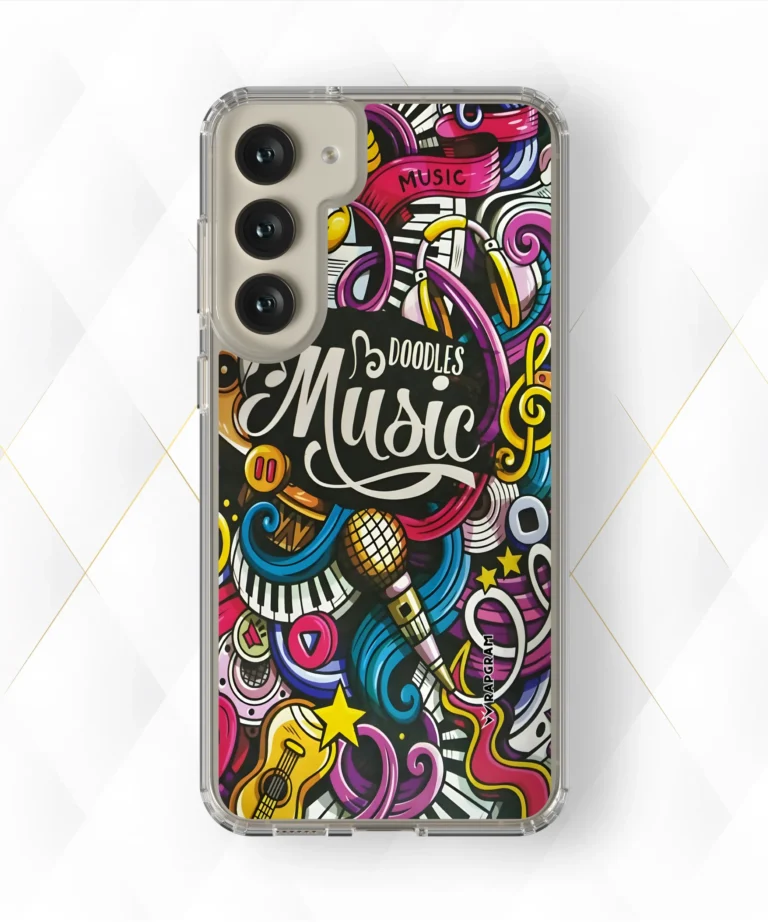 Music Doodle Silicone Case