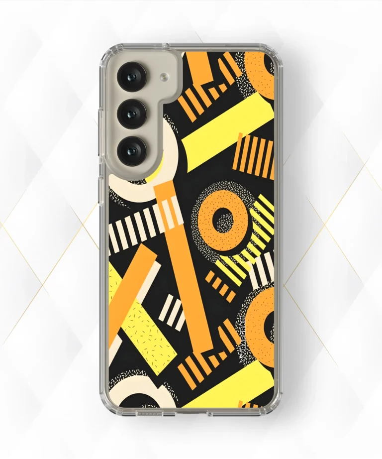 Yellow Random Silicone Case