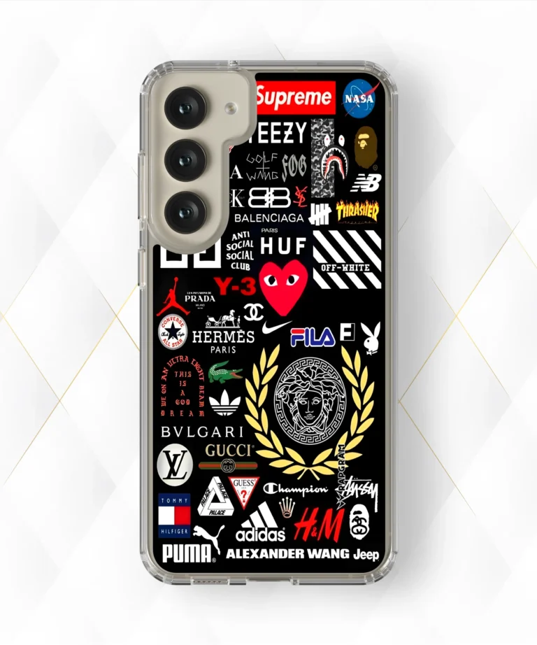 Fashion Brands Silicone Case