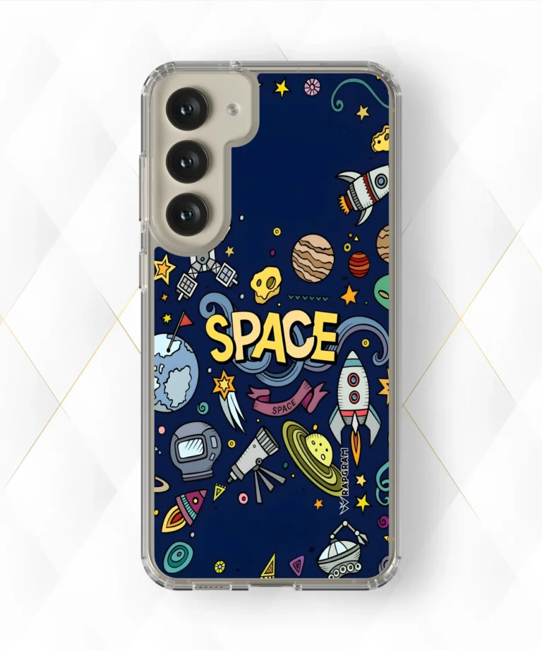 Space Doodle Silicone Case