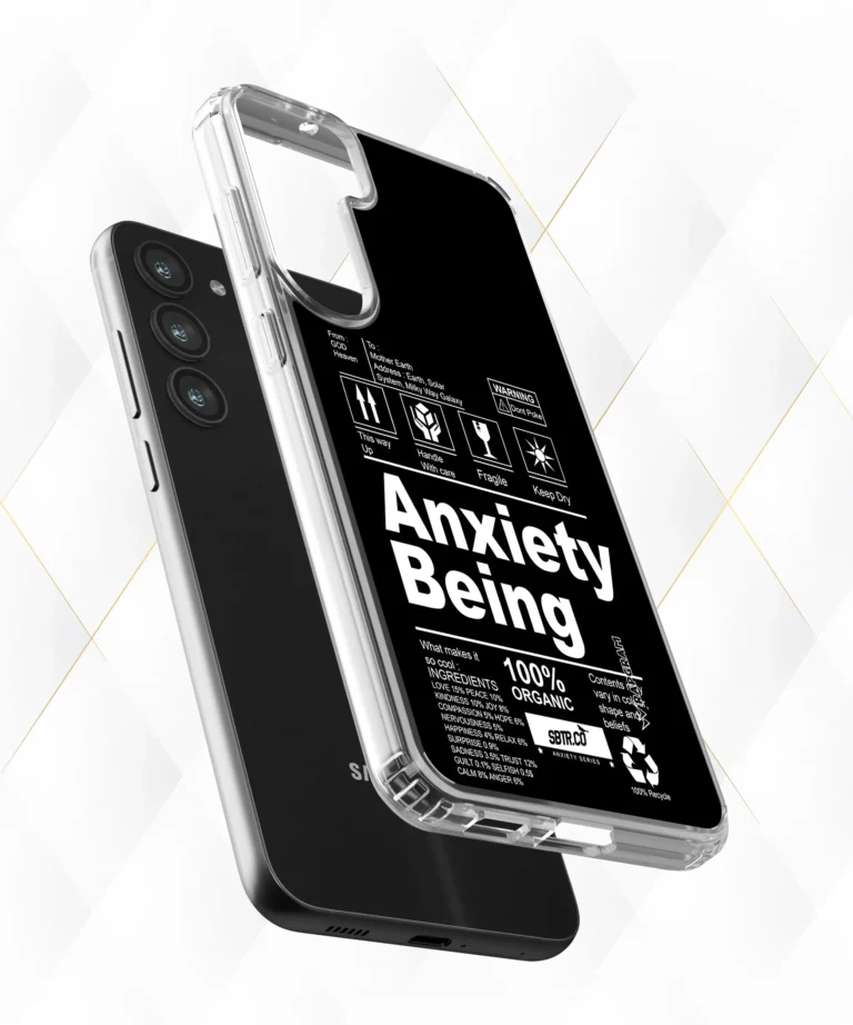 Anxiety Being Silicone Case