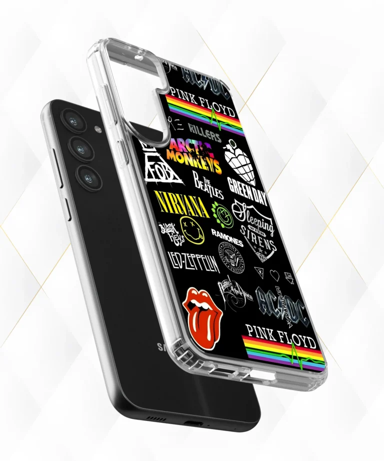 Rock Bands Silicone Case