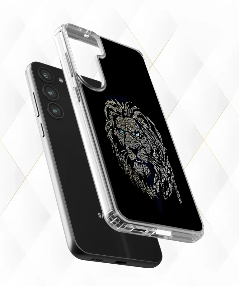 Text Lion Silicone Case