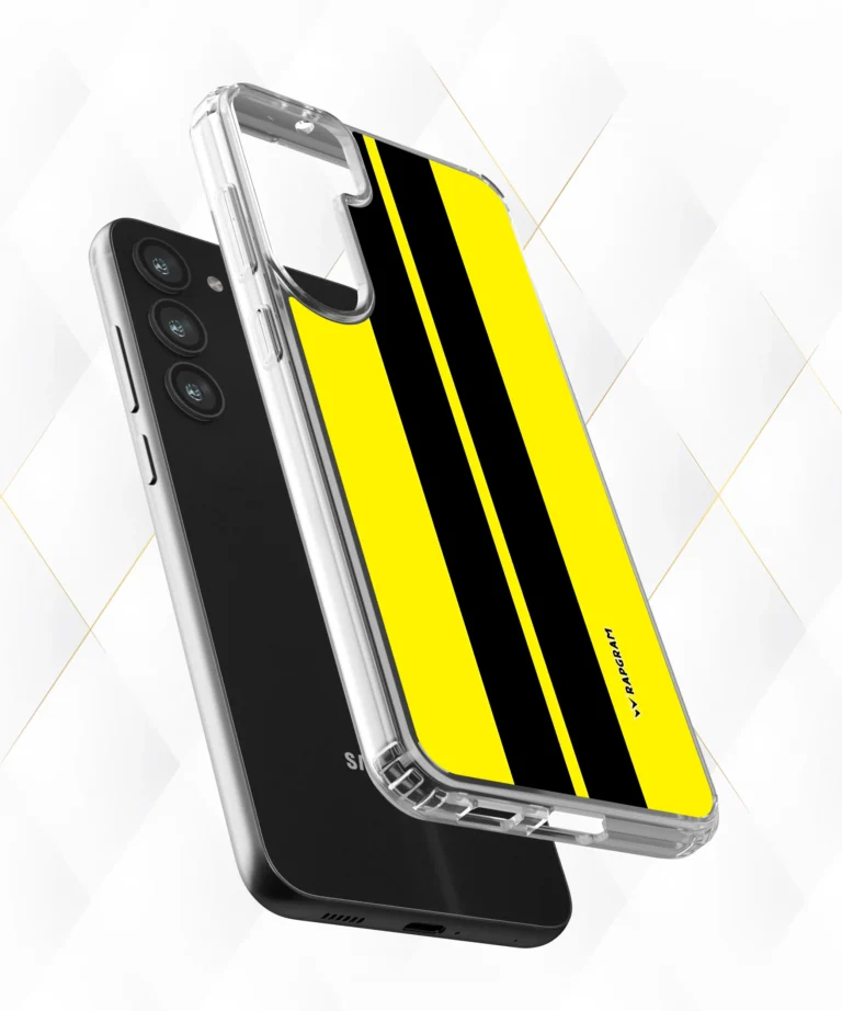 Black Stripes Silicone Case