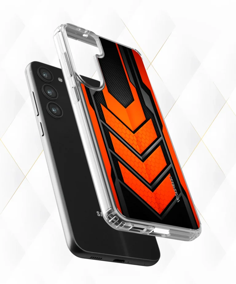 Orange Armour Silicone Case