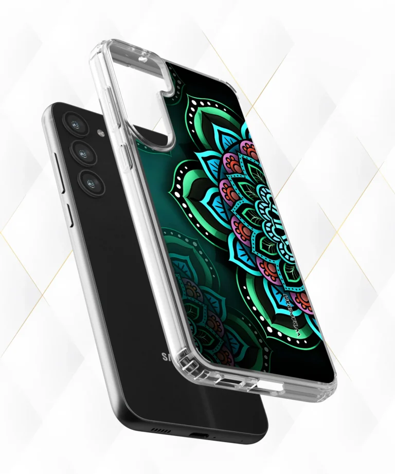 Neon Mandala Silicone Case