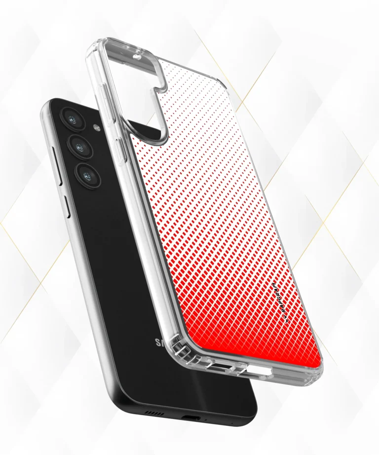 Red Diamonds Silicone Case