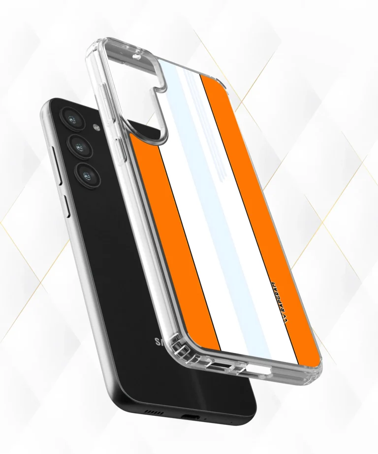 Layered Strip Silicone Case