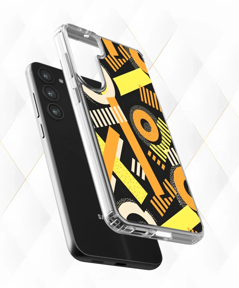 Yellow Random Silicone Case