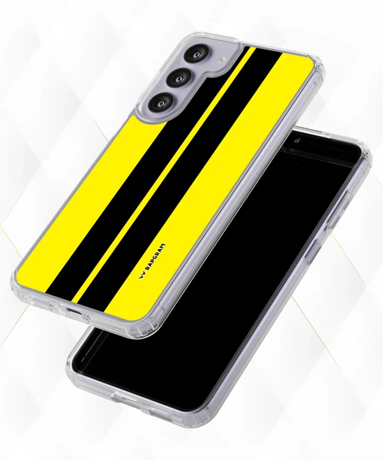 Black Stripes Silicone Case