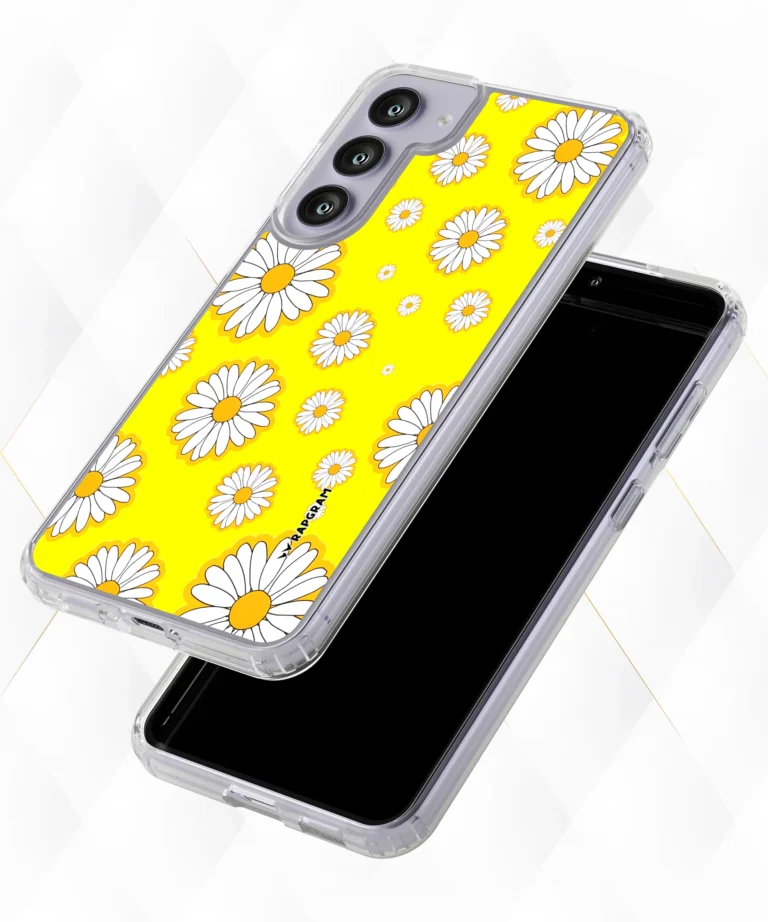 Yellow Flowers Silicone Case
