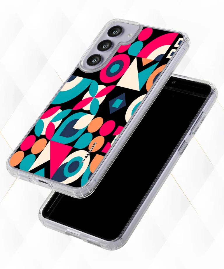 Curved Shapes Silicone Case